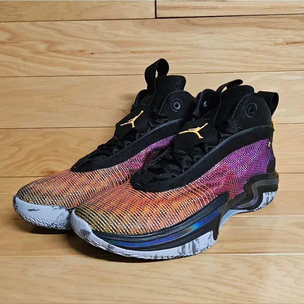 Air Jordan XXXVI 36 Size 10 Year of the Tiger Black Laser Orange Pink CZ2650-002